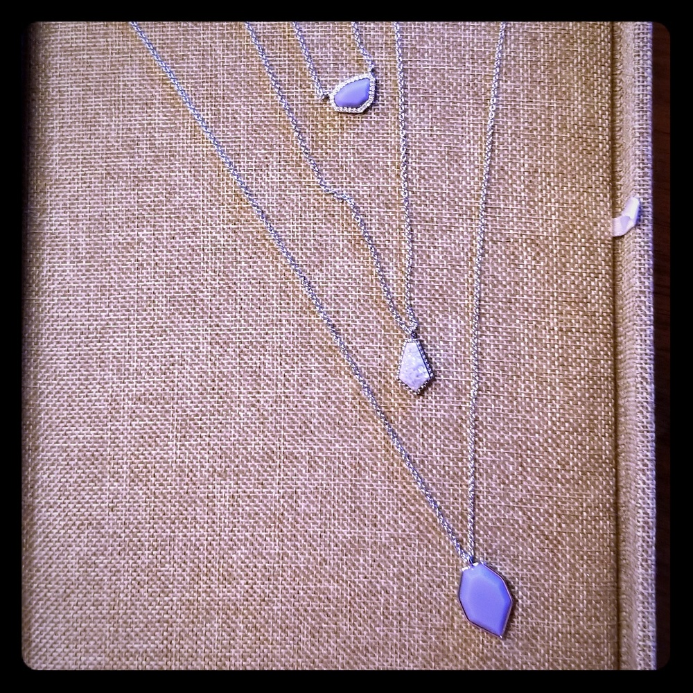 Premier Designs necklace. "Silver Lake"